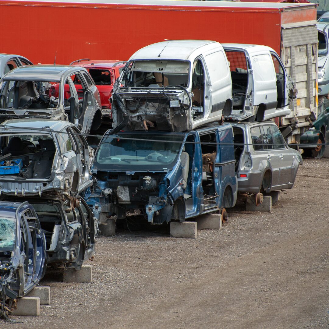 Car scrap recycling
